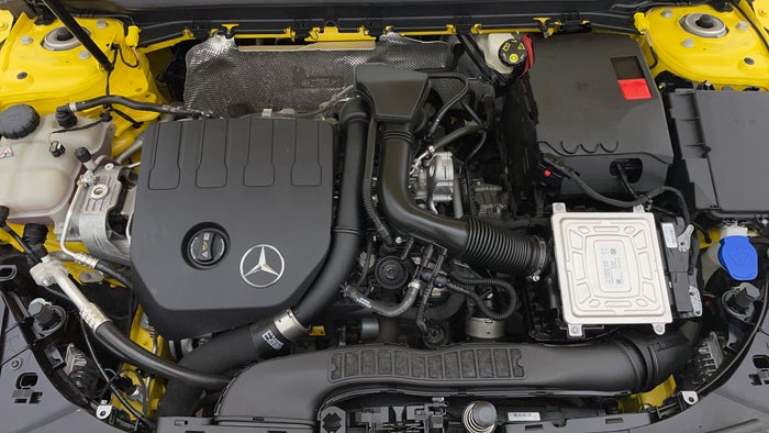 Mercedes Benz A-Class-Engine Bonet View