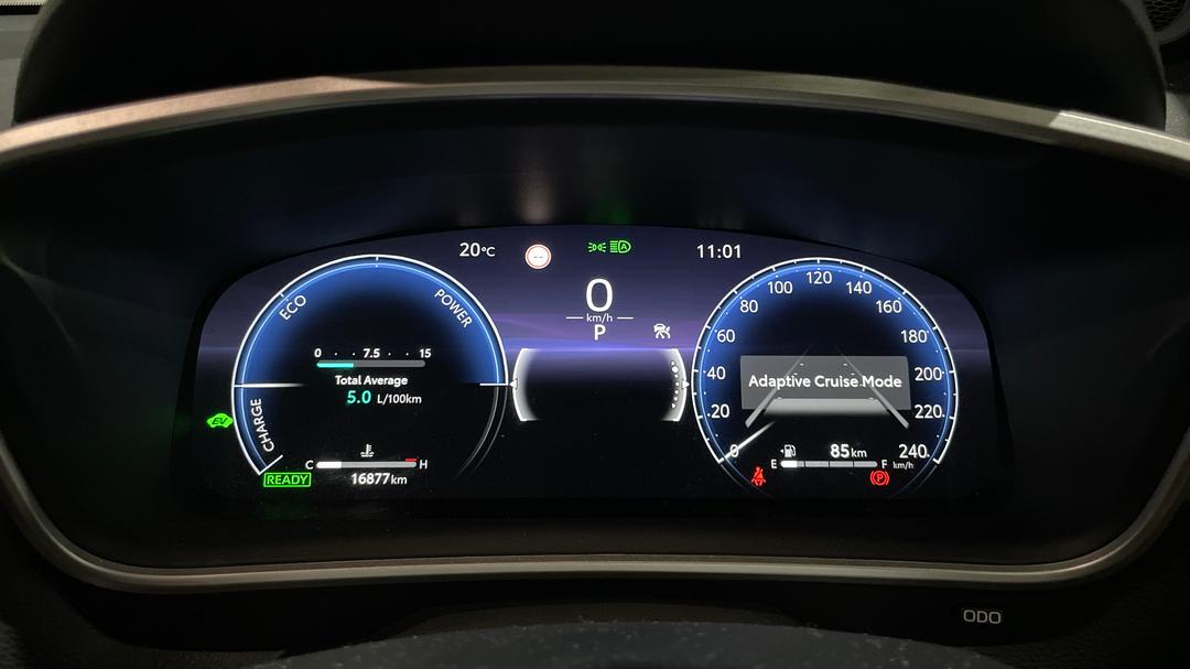 2024 Toyota Corolla Cross Atmos 2WD Hybrid, Automatic, 16977 km, Odometer View