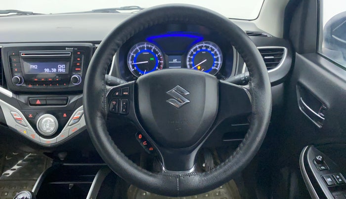 2018 Maruti Baleno DELTA 1.2 K12, Petrol, Manual, 32,885 km, Steering Wheel Close-up