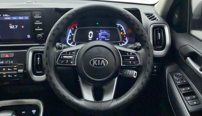 2020 KIA SONET HTK PLUS 1.5 AT, Diesel, Automatic, 35,139 km, Steering Wheel Close Up
