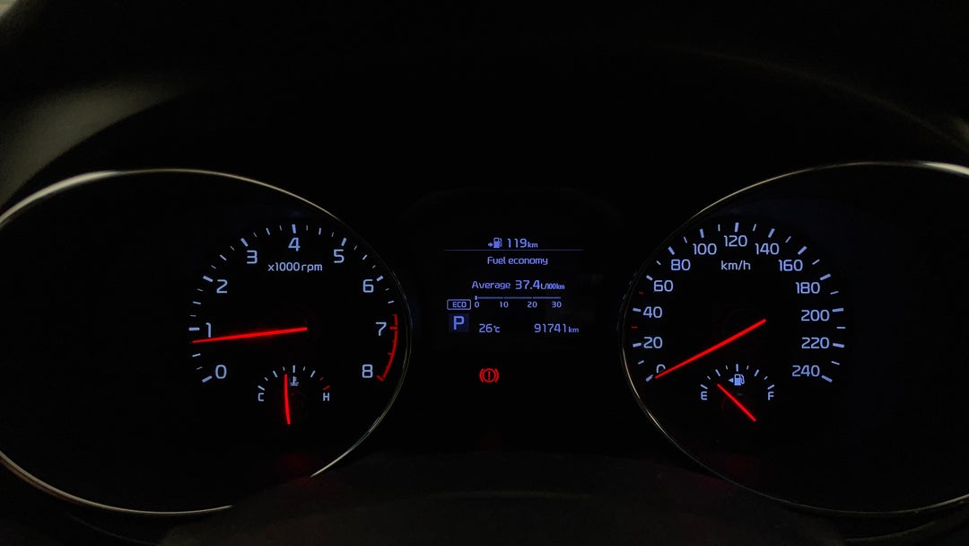 2019 Kia Carnival S, Automatic, 91741 km, Odometer View