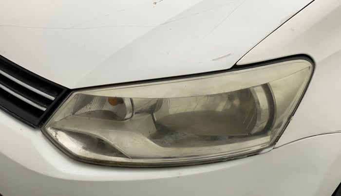 2010 Volkswagen Polo TRENDLINE 1.2L PETROL, Petrol, Manual, 1,02,504 km, Left headlight - Faded