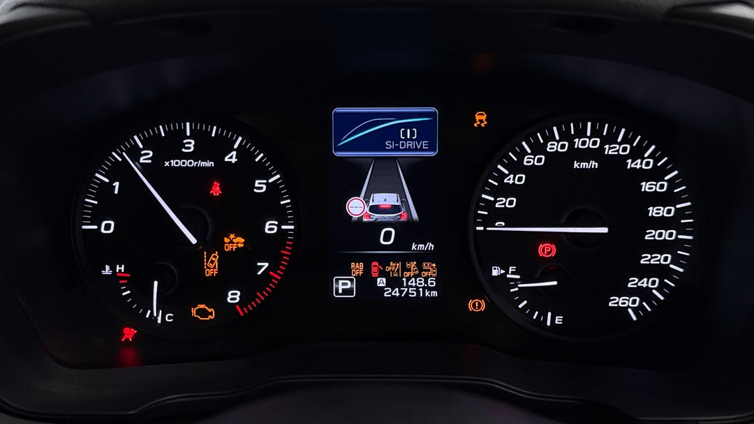 2024 Subaru Crosstrek AWD 2.0l, Automatic, 24751 km, Odometer View