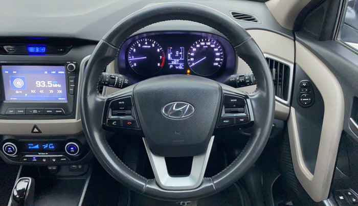 2016 Hyundai Creta 1.6 SX PLUS AUTO PETROL, Petrol, Automatic, 74,898 km, Steering Wheel Close Up