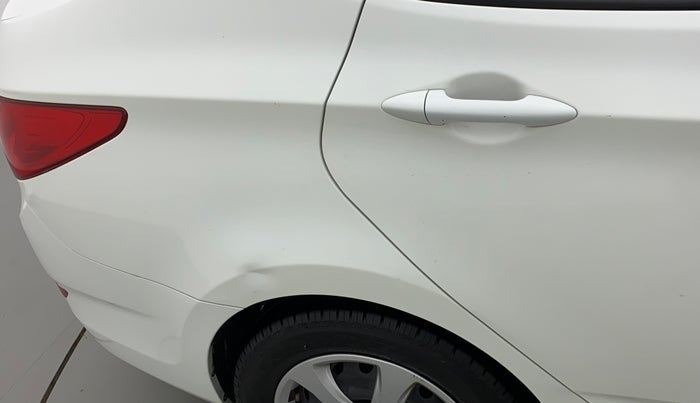 2011 Hyundai Verna FLUIDIC 1.4 VTVT, Petrol, Manual, 65,062 km, Right quarter panel - Minor scratches