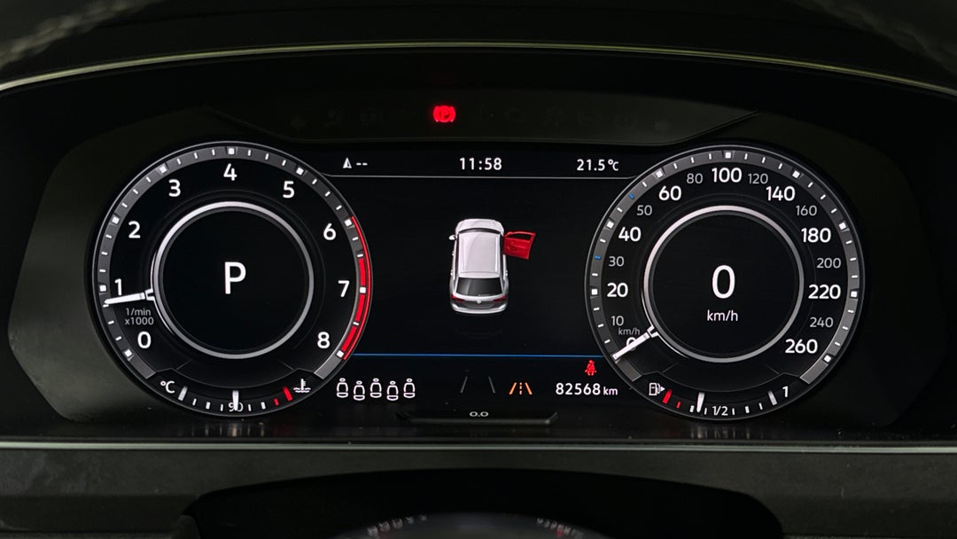 2018 Volkswagen Tiguan Allspace 162 Tsi Highline, Automatic, 82568 km, Odometer View