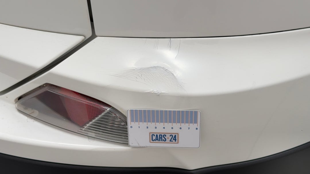 Bumper Rear Dent