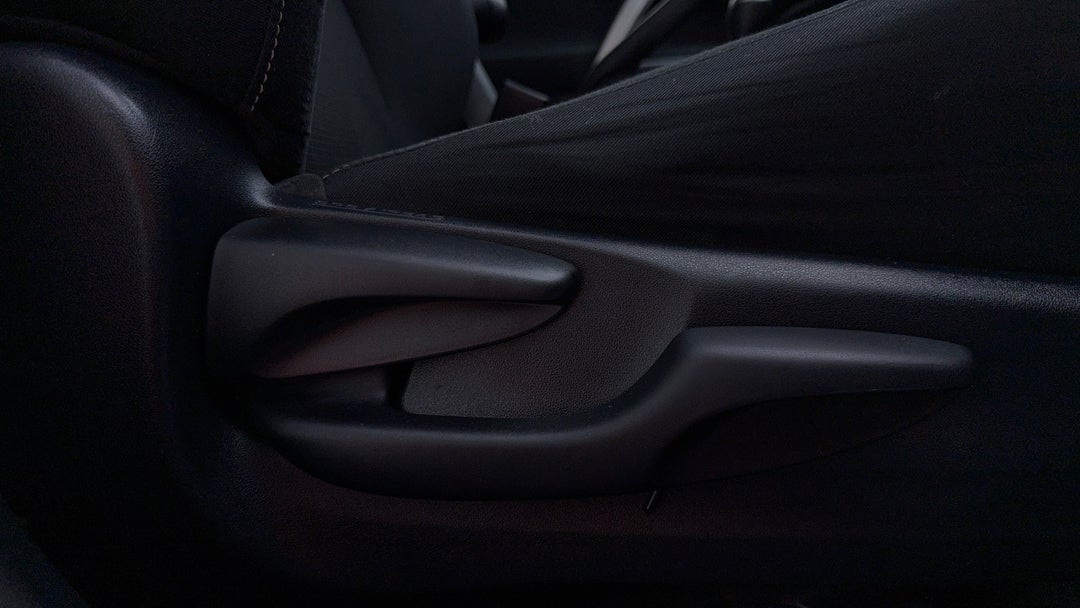 Drivers Side Adjustment Panel