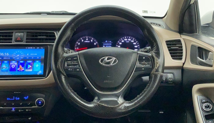 2018 Hyundai Elite i20 ASTA 1.2 (O), Petrol, Manual, 48,575 km, Steering Wheel Close Up
