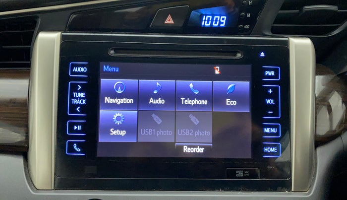 2016 Toyota Innova Crysta 2.7 ZX AT 7 STR, Petrol, Automatic, 90,064 km, Infotainment System