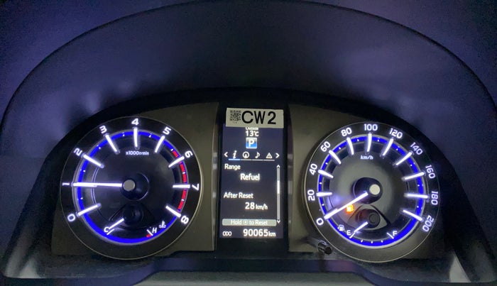 2016 Toyota Innova Crysta 2.7 ZX AT 7 STR, Petrol, Automatic, 90,064 km, Odometer Image