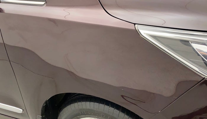 2016 Toyota Innova Crysta 2.7 ZX AT 7 STR, Petrol, Automatic, 90,064 km, Right fender - Paint has minor damage