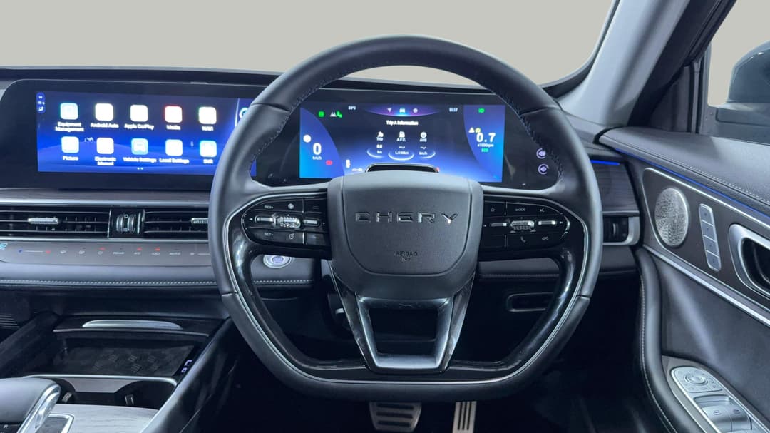 2024 Chery Tiggo 8 Pro Max Ultimate AWD, Automatic, 15846 km, Steering Wheel Close-up