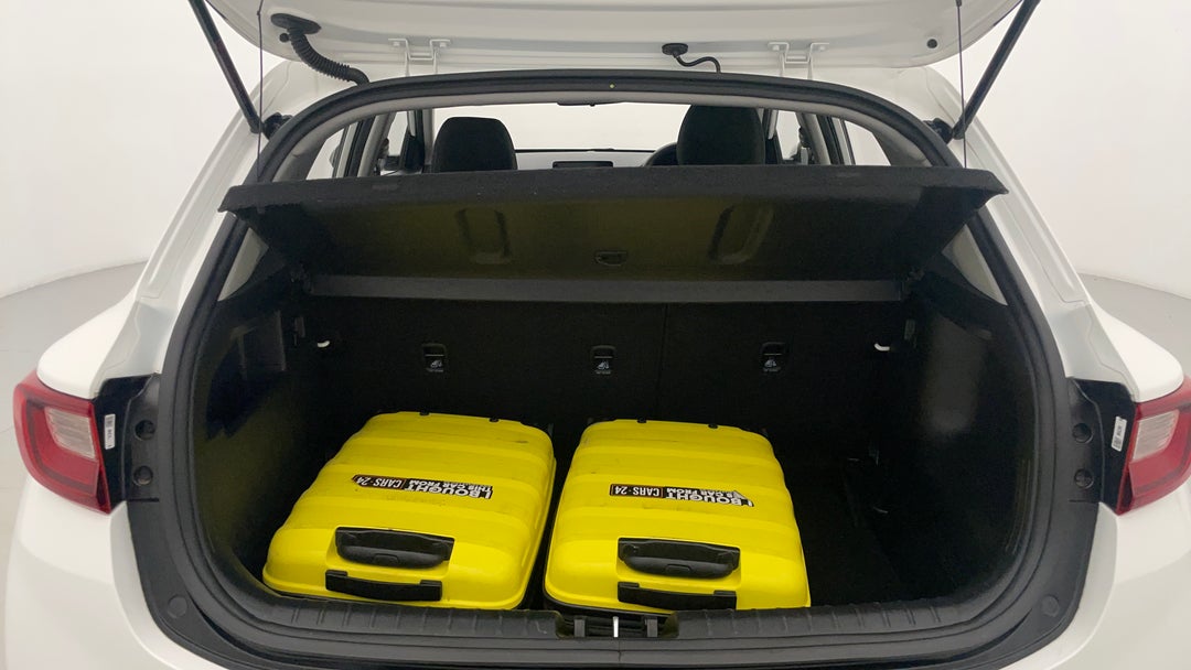 Boot Inside View with Luggage