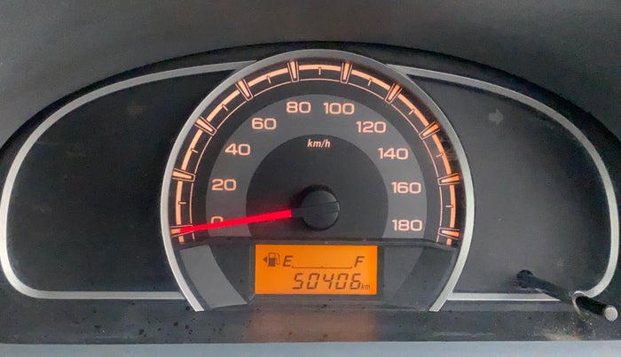 2015 Maruti Alto 800 VXI, Petrol, Manual, 50,406 km, Odometer Image