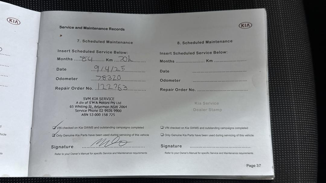 2021 Kia Rio Gt-line, Automatic, 86015 km, Service History