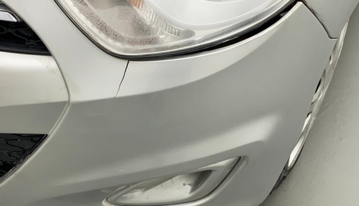 2015 Hyundai i10 MAGNA 1.1 IRDE2, CNG, Manual, 54,872 km, Front bumper - Minor damage