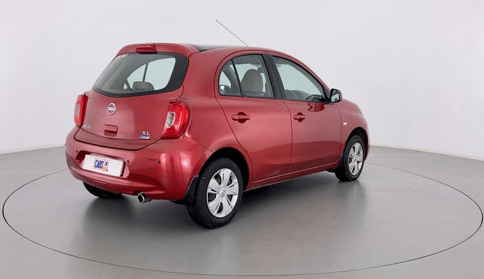 2015 Nissan Micra XL CVT (PETROL), Petrol, Automatic, 60,897 km, Right Back Diagonal