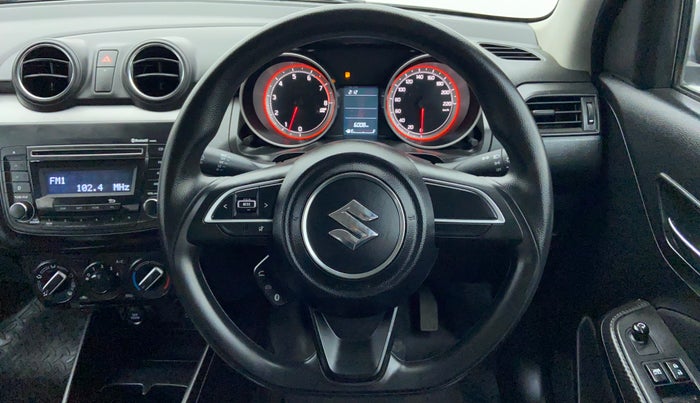 2020 Maruti Swift VXI D, Petrol, Manual, 6,008 km, Steering Wheel Close-up