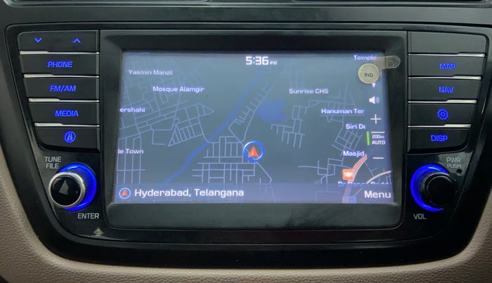 2016 Hyundai Elite i20 ASTA 1.2 (O), Petrol, Manual, 38,230 km, Infotainment System