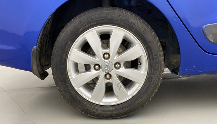 2014 Hyundai Xcent S 1.2 OPT, Petrol, Manual, 60,800 km, Right Rear Wheel