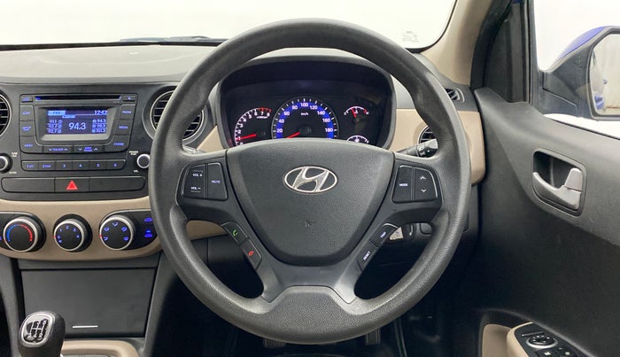 2014 Hyundai Xcent S 1.2 OPT, Petrol, Manual, 60,800 km, Steering Wheel Close Up