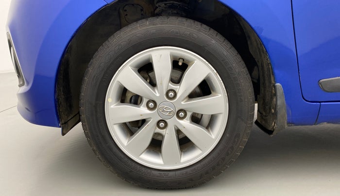2014 Hyundai Xcent S 1.2 OPT, Petrol, Manual, 60,800 km, Left Front Wheel