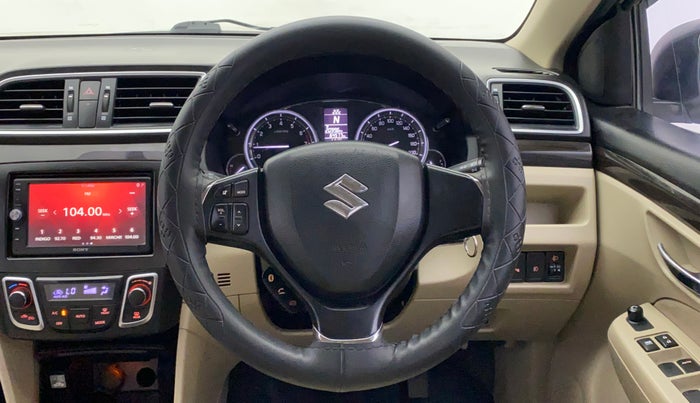2017 Maruti Ciaz DELTA 1.4 AT PETROL, Petrol, Automatic, 64,577 km, Steering Wheel Close Up