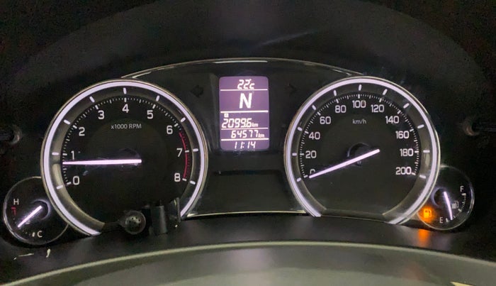 2017 Maruti Ciaz DELTA 1.4 AT PETROL, Petrol, Automatic, 64,577 km, Odometer Image