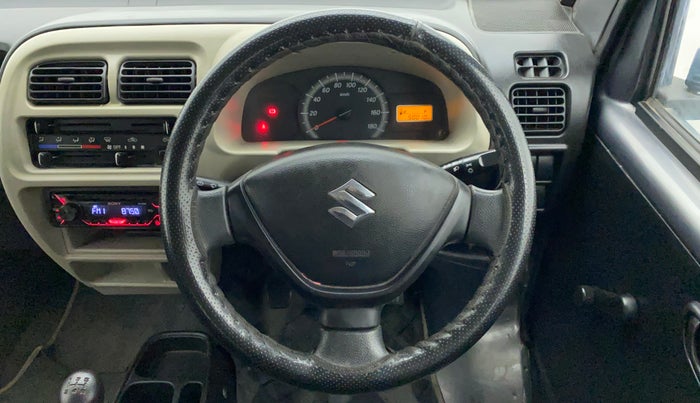 2019 Maruti Eeco 5 STR WITH A/C+HTR, Petrol, Manual, 50,010 km, Steering Wheel Close Up
