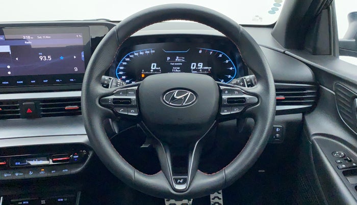 2023 Hyundai NEW I20 N LINE N8 1.0 TURBO GDI DCT, Petrol, Automatic, 2,620 km, Steering Wheel Close Up