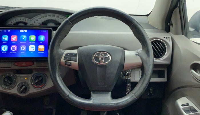 2011 Toyota Etios Liva VX, Petrol, Manual, 92,772 km, Steering Wheel Close Up