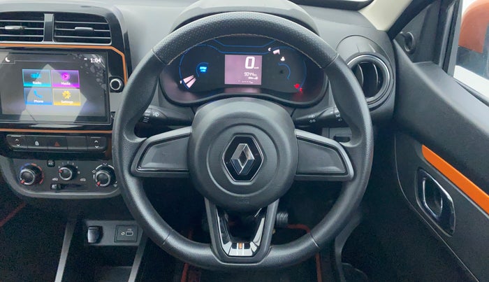 2021 Renault Kwid 1.0 CLIMBER OPT, Petrol, Manual, 9,107 km, Steering Wheel Close Up