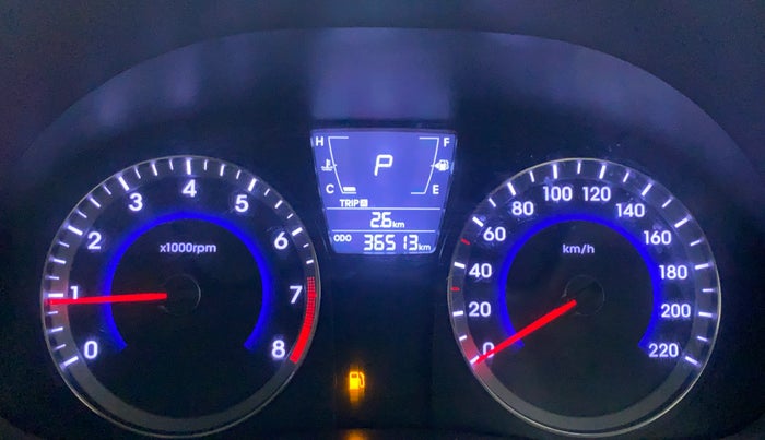 2016 Hyundai Verna FLUIDIC 1.6 VTVT S AT, Petrol, Automatic, 36,513 km, Odometer Image