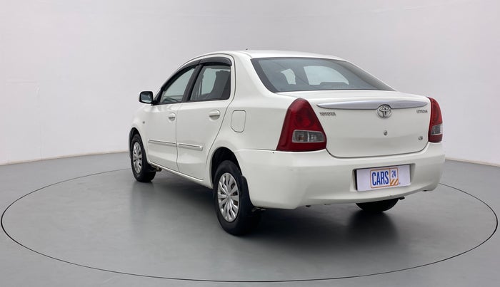 2013 Toyota Etios G, Petrol, Manual, 47,334 km, Left Back Diagonal