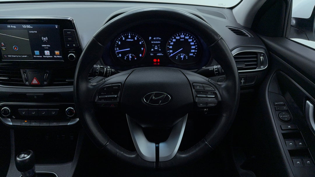 Steering Wheel Close-up