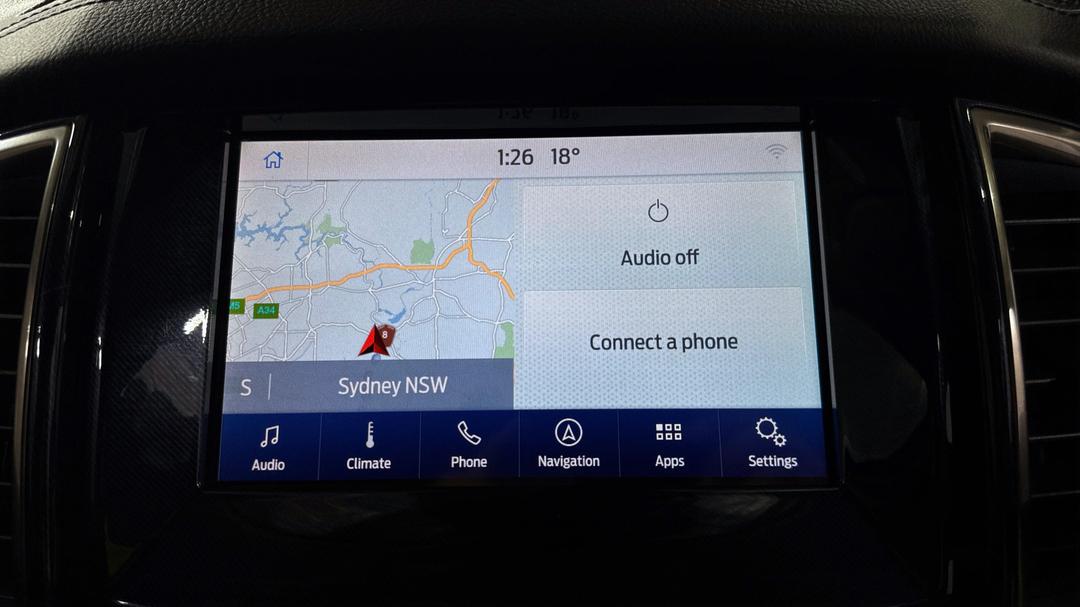 2020 Ford Everest Sport (4WD 7 Seat), Automatic, 120331 km, Infotainment System
