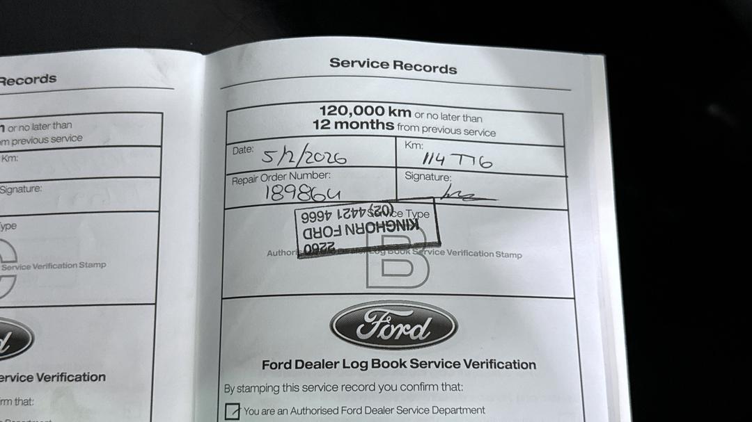 2020 Ford Everest Sport (4WD 7 Seat), Automatic, 120331 km, Service History