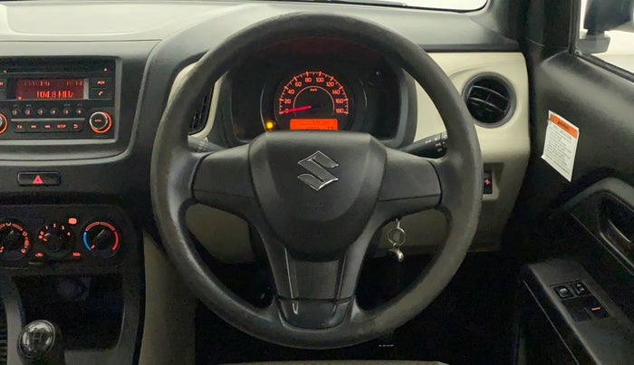 2019 Maruti New Wagon-R LXI CNG 1.0, CNG, Manual, 66,502 km, Steering Wheel Close Up