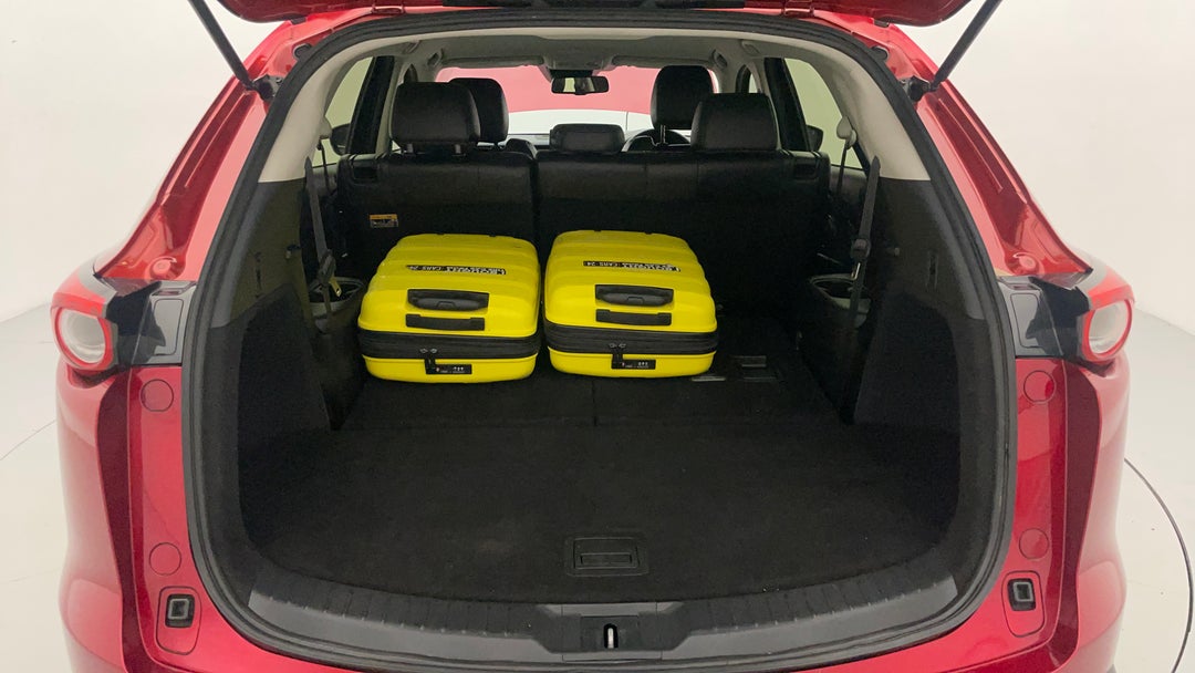 Boot Inside View with Luggage