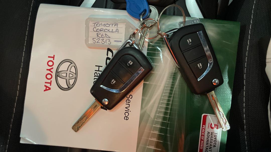2019 Toyota Corolla Ascent Sport, Automatic, 85745 km, Key Close-up