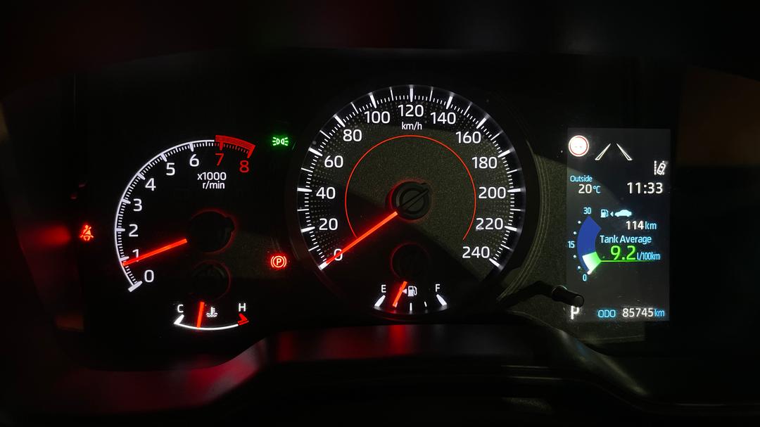 2019 Toyota Corolla Ascent Sport, Automatic, 85745 km, Odometer View