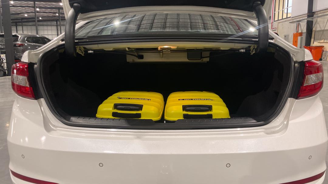 2016 Hyundai Sonata Active, Automatic, 126250 km, Boot Inside View with Luggage
