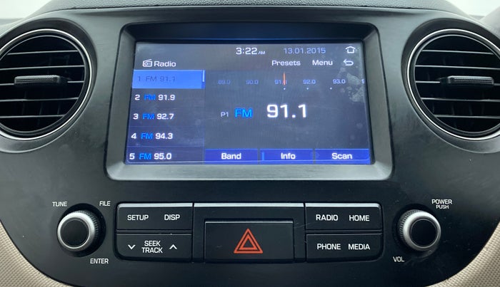 2019 Hyundai Grand i10 SPORTZ 1.2 KAPPA VTVT, Petrol, Manual, 17,516 km, Infotainment System