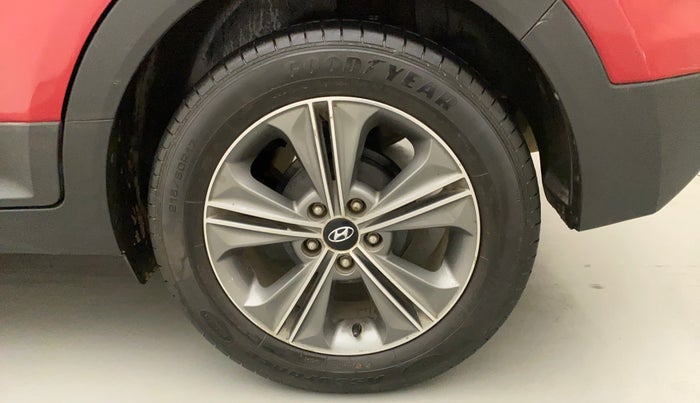 2016 Hyundai Creta SX PLUS AT 1.6 PETROL, Petrol, Automatic, 73,228 km, Left Rear Wheel