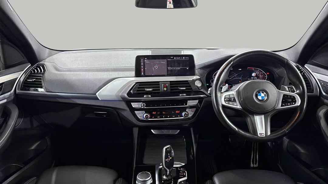 2020 BMW X3 xDrive30i M Sport, Automatic, 61705 km, Dashboard View