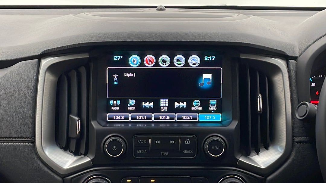 2018 Holden Colorado Ltz (4x4), Manual, 69348 km, Infotainment System