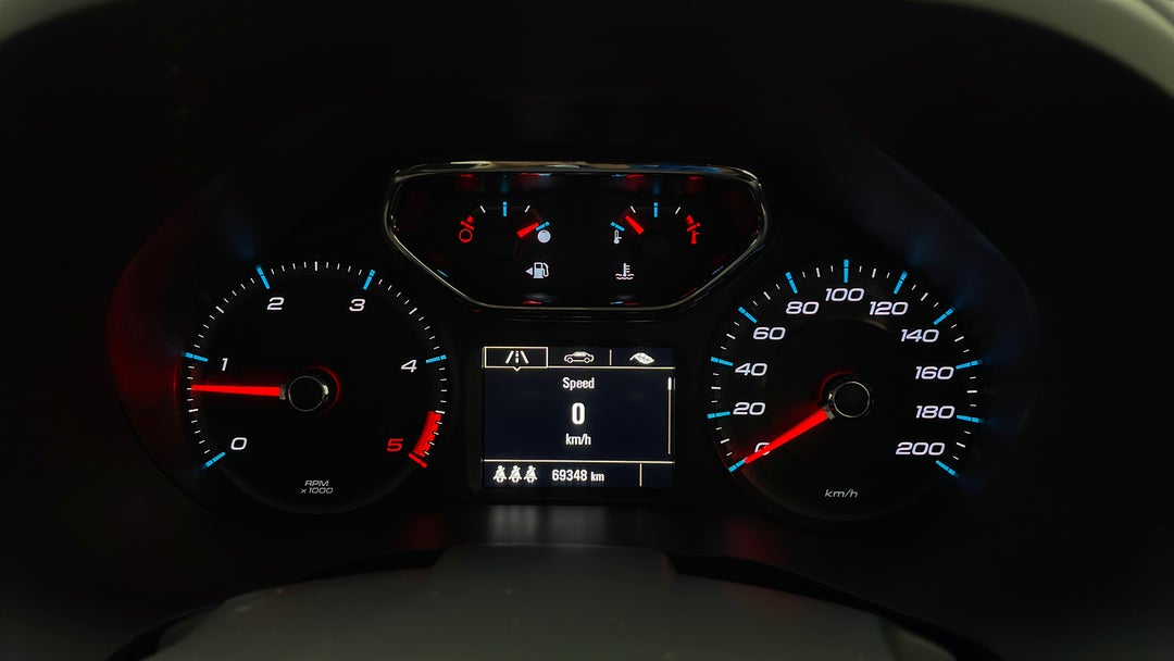 2018 Holden Colorado Ltz (4x4), Manual, 69348 km, Odometer View