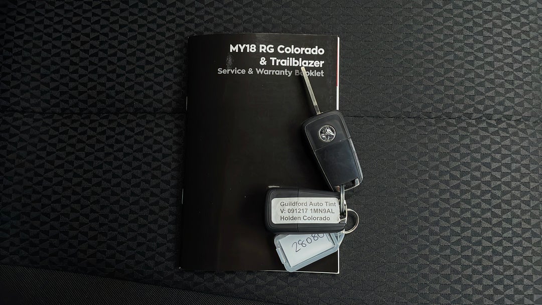 2018 Holden Colorado Ltz (4x4), Manual, 69348 km, Key Close-up