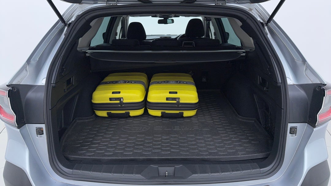 Boot Inside View with Luggage